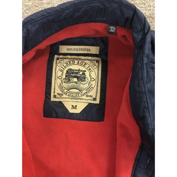 Size Medium Men’s Gilded Age Turner Quilted CPO Polyester Jacket 4216 MSRP $169 - Picture 2 of 3